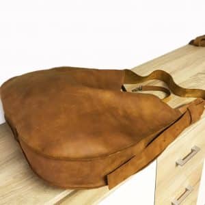 Große Umhängetasche Hobo bag cognac oder schwarz, braun, beige, grau, blau, grün aus dickem Leder handgefertigt. Damentasche mit verstellbarem Riemen und Innenfach. Schultertasche und crossbody mit Verschluss. Handgenähte robuste Ledertasche. Wunschtasche Individuell möglich.